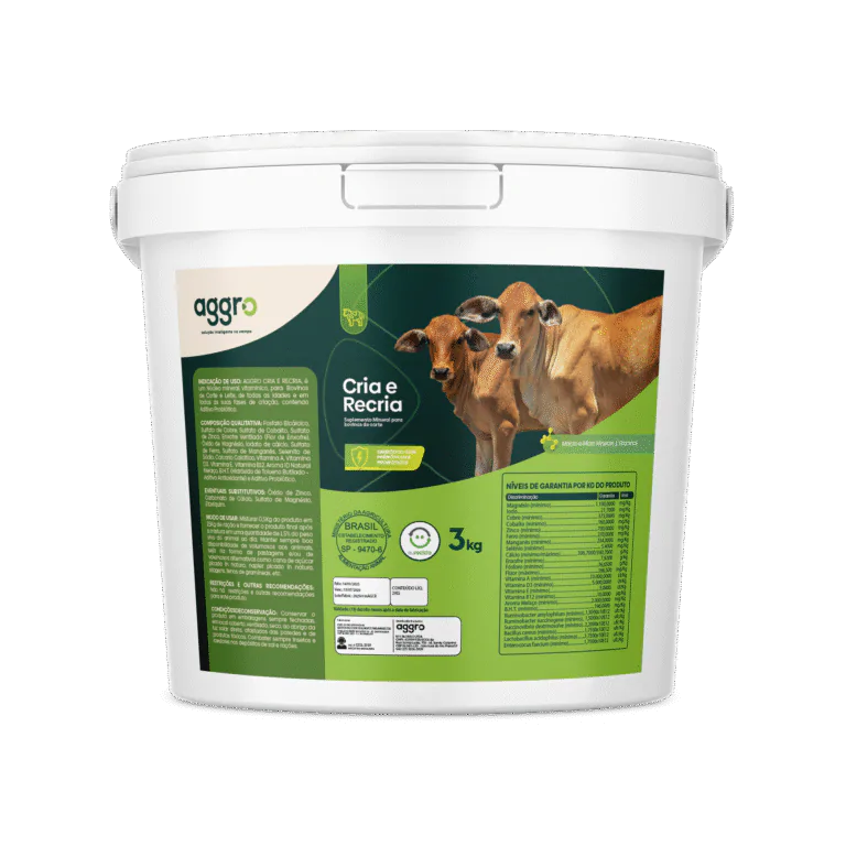 Aggro Cria e Recria 3Kg